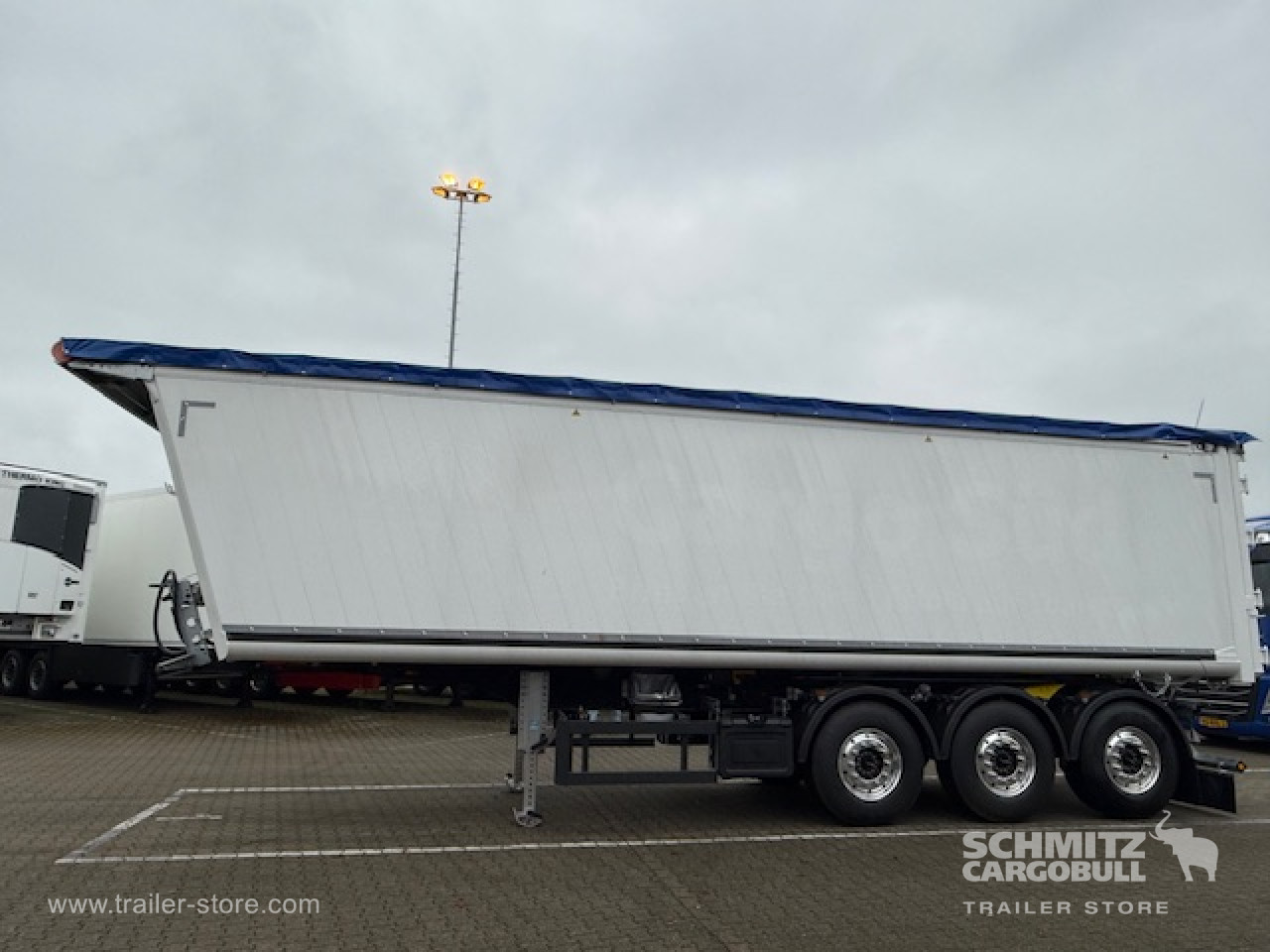 Schmitz Cargobull Oplegger Kipper Alu kasten 55m³ 