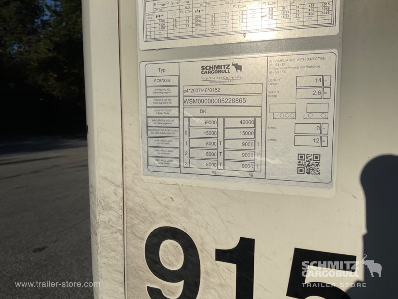 Schmitz Cargobull Reefer Multitemp Double deck 