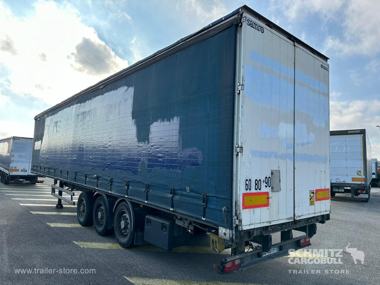 SAMRO Semitrailer Curtainsider Standard 