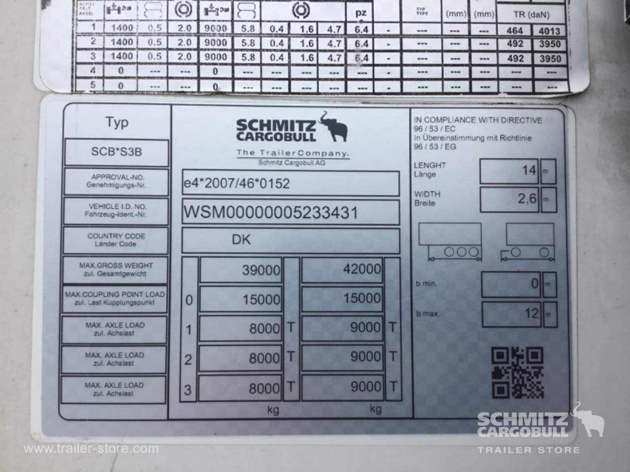 Schmitz Cargobull Reefer Standard Double deck 