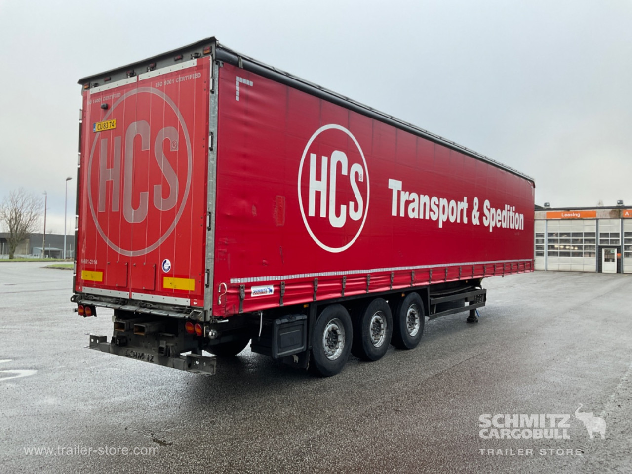 Schmitz Cargobull Curtainsider Standard Forklift holder 