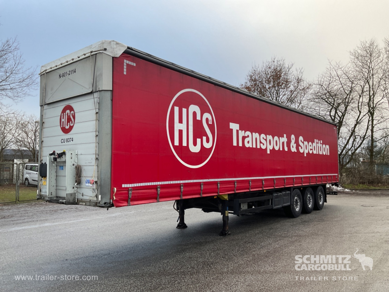 Schmitz Cargobull Curtainsider Standard Forklift holder 