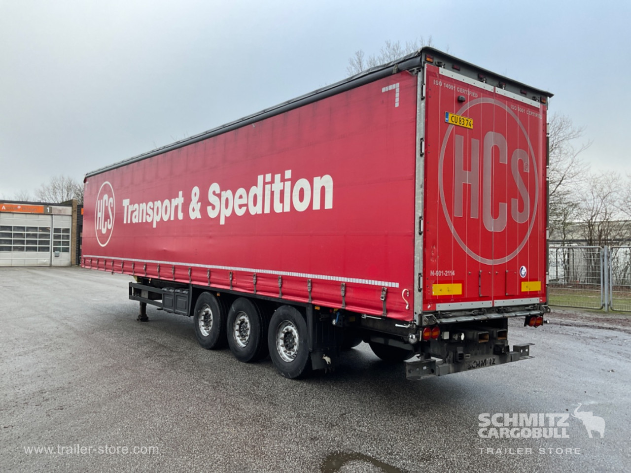 Schmitz Cargobull Curtainsider Standard Forklift holder 
