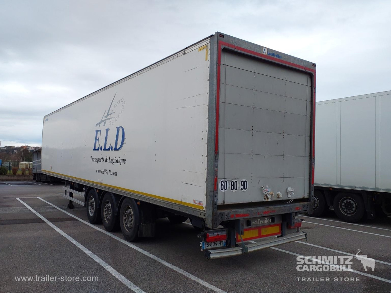 LECI TRAILER Semitrailer Dryfreight Standard Porte relevante 