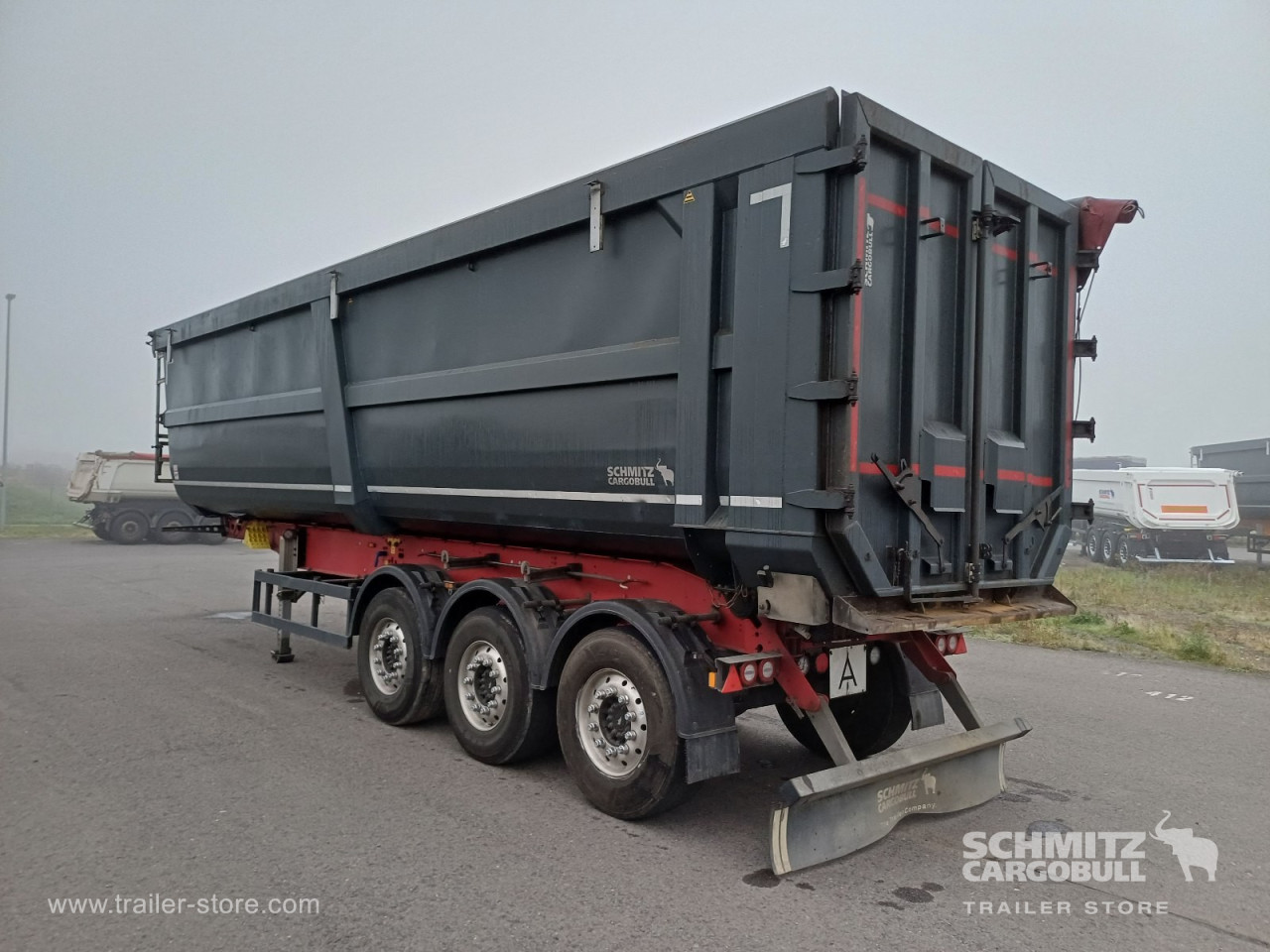 Schmitz Cargobull Kipper Stahlrundmulde 51m³ 