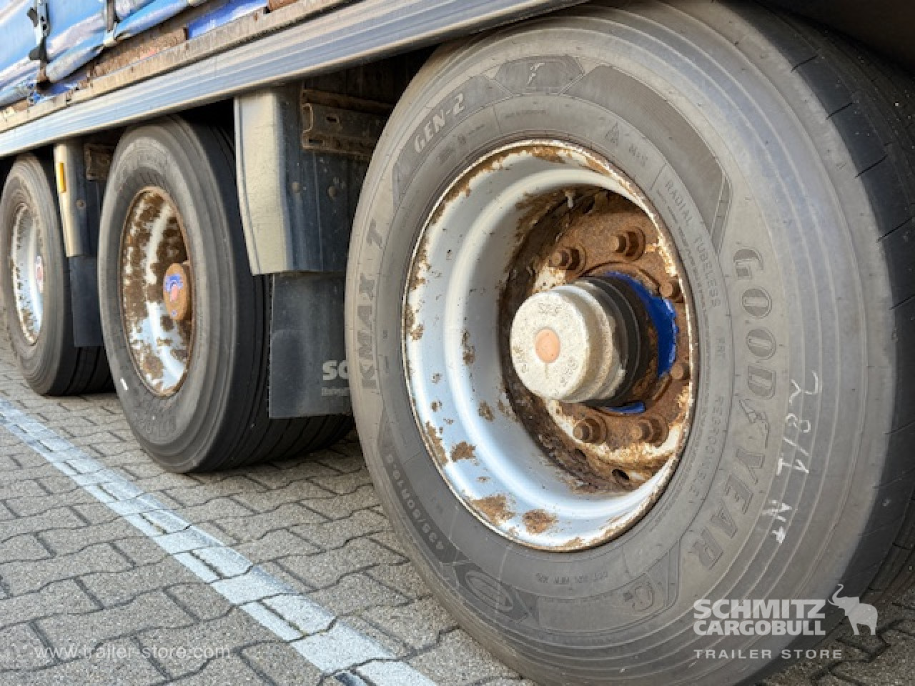 Schmitz Cargobull Oplegger Schuifzeil Mega 