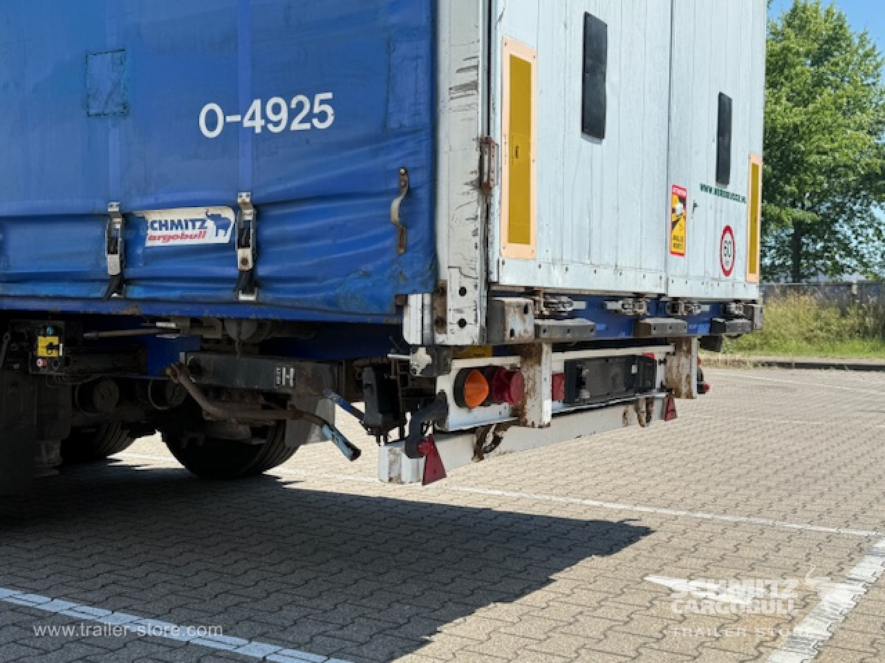 Schmitz Cargobull Oplegger Schuifzeil Mega 