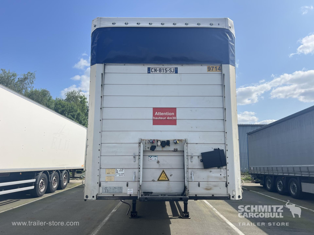 Schmitz Cargobull Semitrailer Curtainsider Mega 