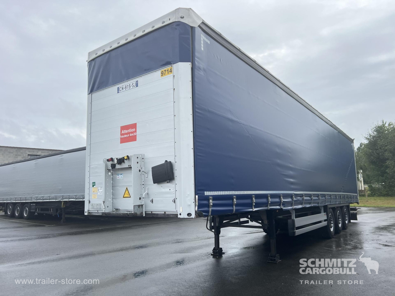 Schmitz Cargobull Semitrailer Curtainsider Mega 