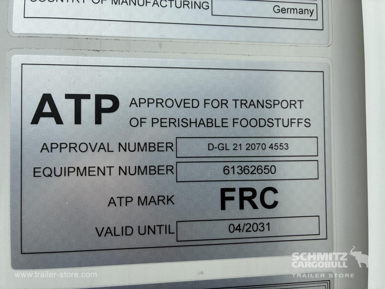 Schmitz Cargobull Tiefkühler Standard Doppelstock 
