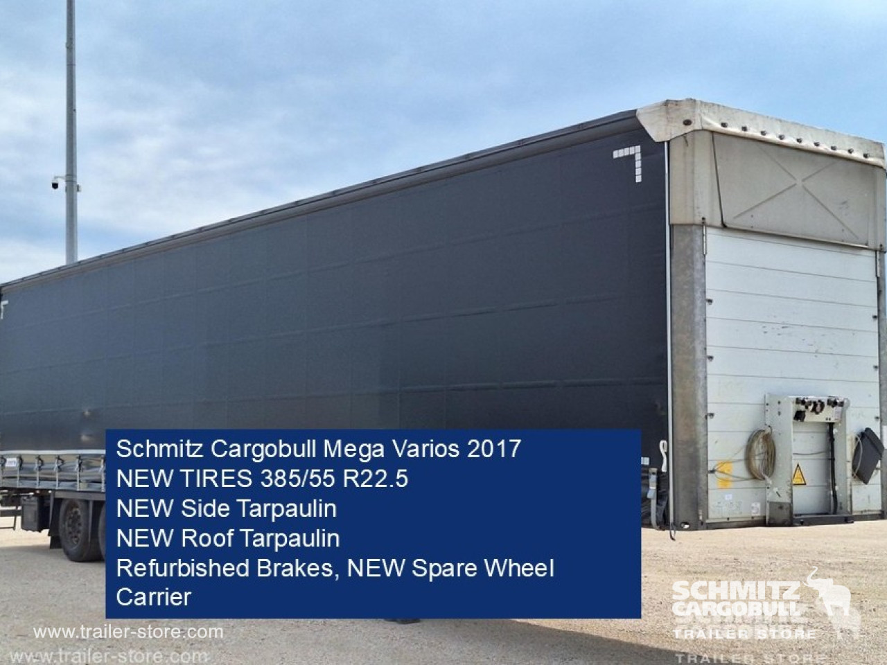 Schmitz Cargobull Curtainsider Mega 