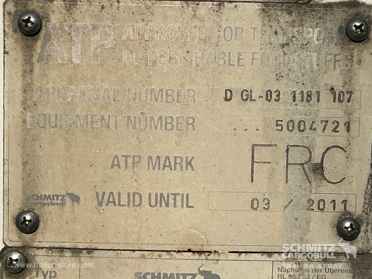 Schmitz Cargobull Reefer Standard 
