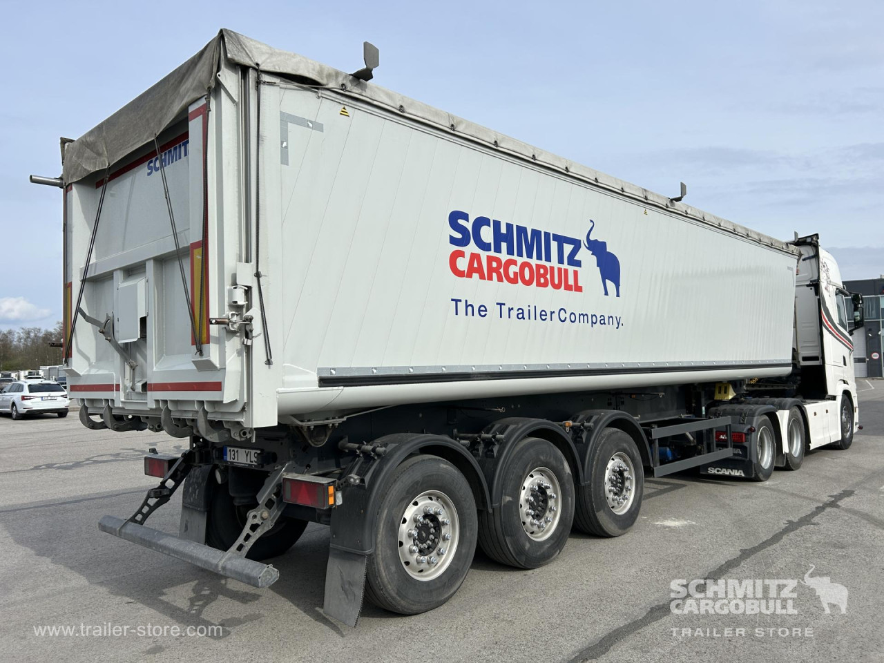 Schmitz Cargobull Tipper Alu-square sided body 47m³ 
