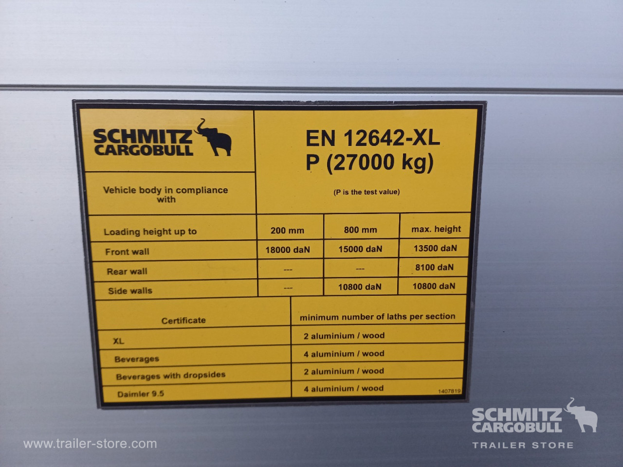 Schmitz Cargobull Curtainsider Mega 