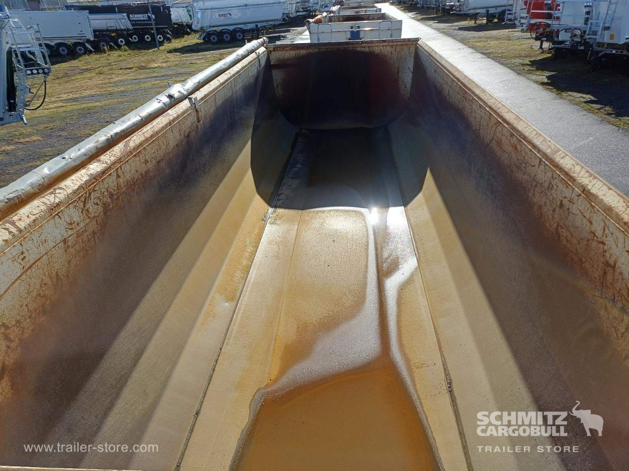 LANGENDORF Kipper Stahlrundmulde 24m³ 