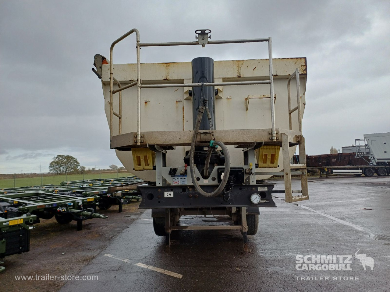 LANGENDORF Kipper Stahlrundmulde 24m³ 