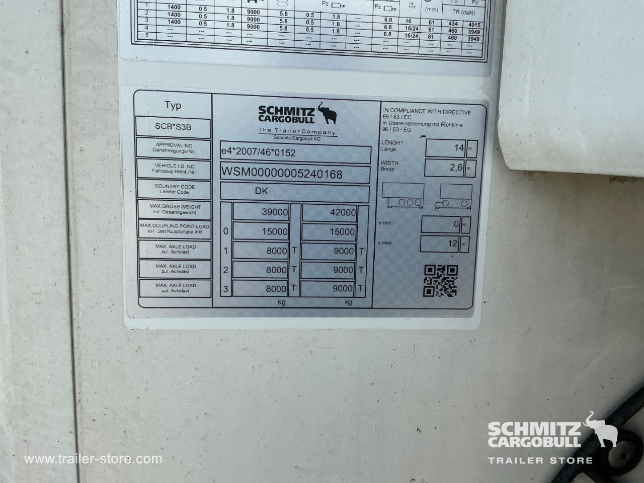 Schmitz Cargobull Reefer Standard 