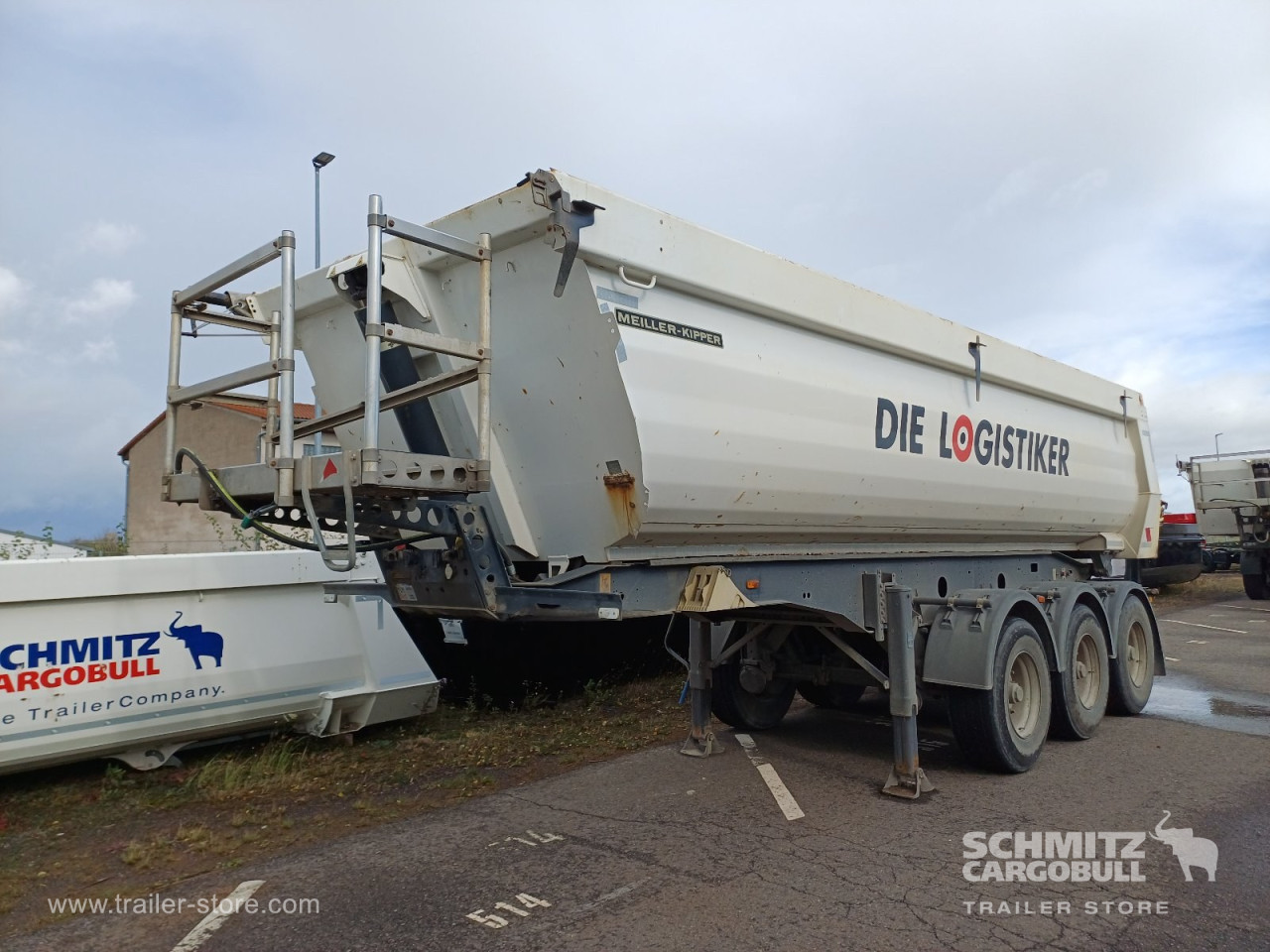 MEILLER Kipper Stahlrundmulde 26m³ 