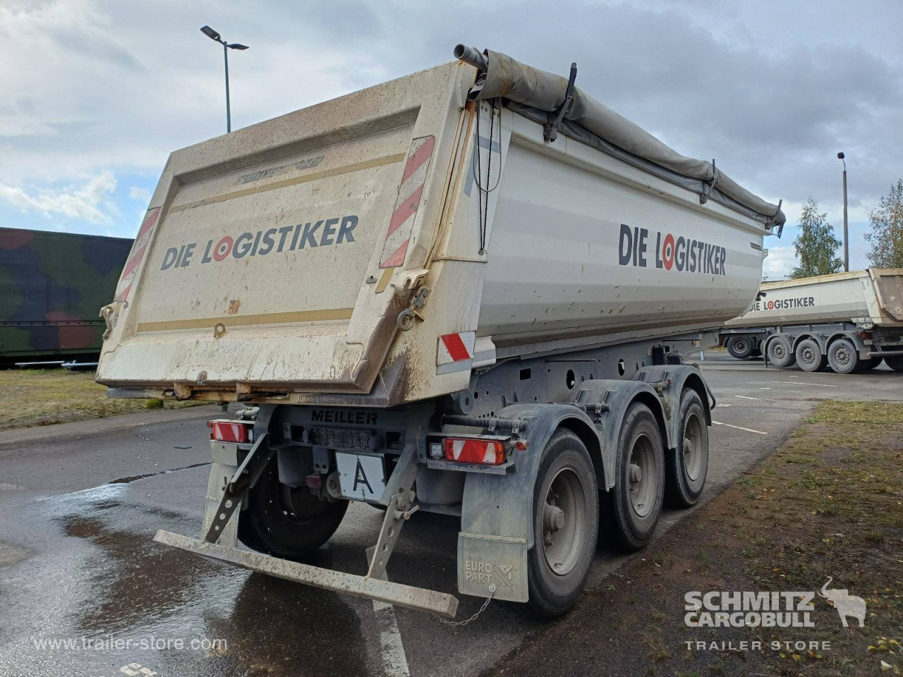 MEILLER Kipper Stahlrundmulde 26m³ 