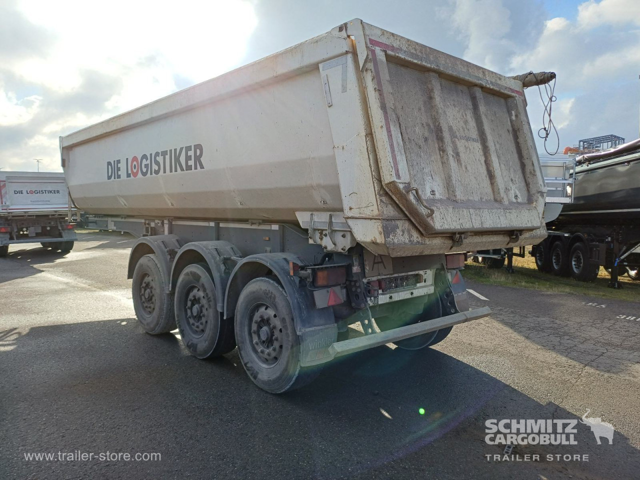 LANGENDORF Kipper Stahlrundmulde 24m³ 