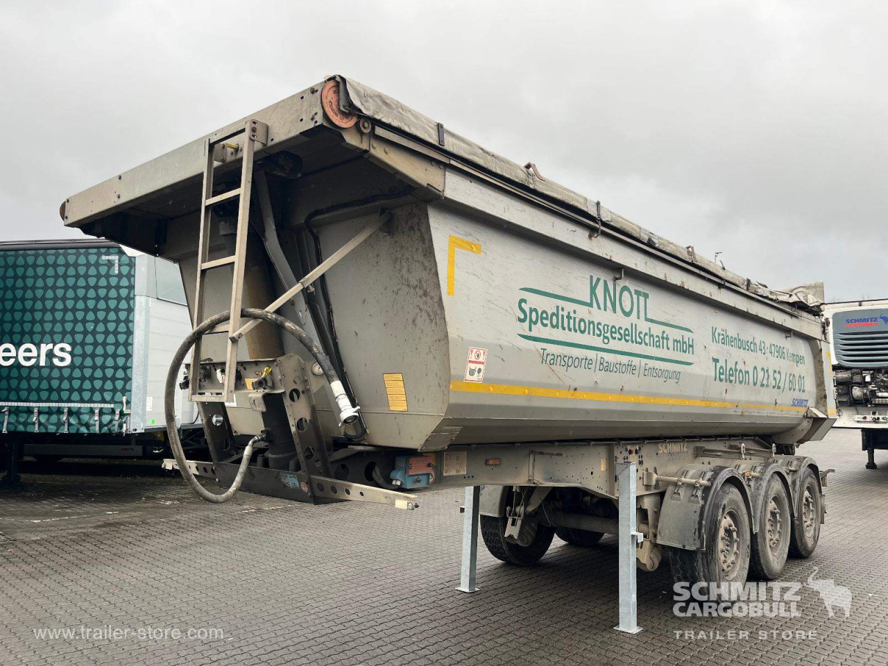 Schmitz Cargobull Kipper Stahlrundmulde 25m³ 