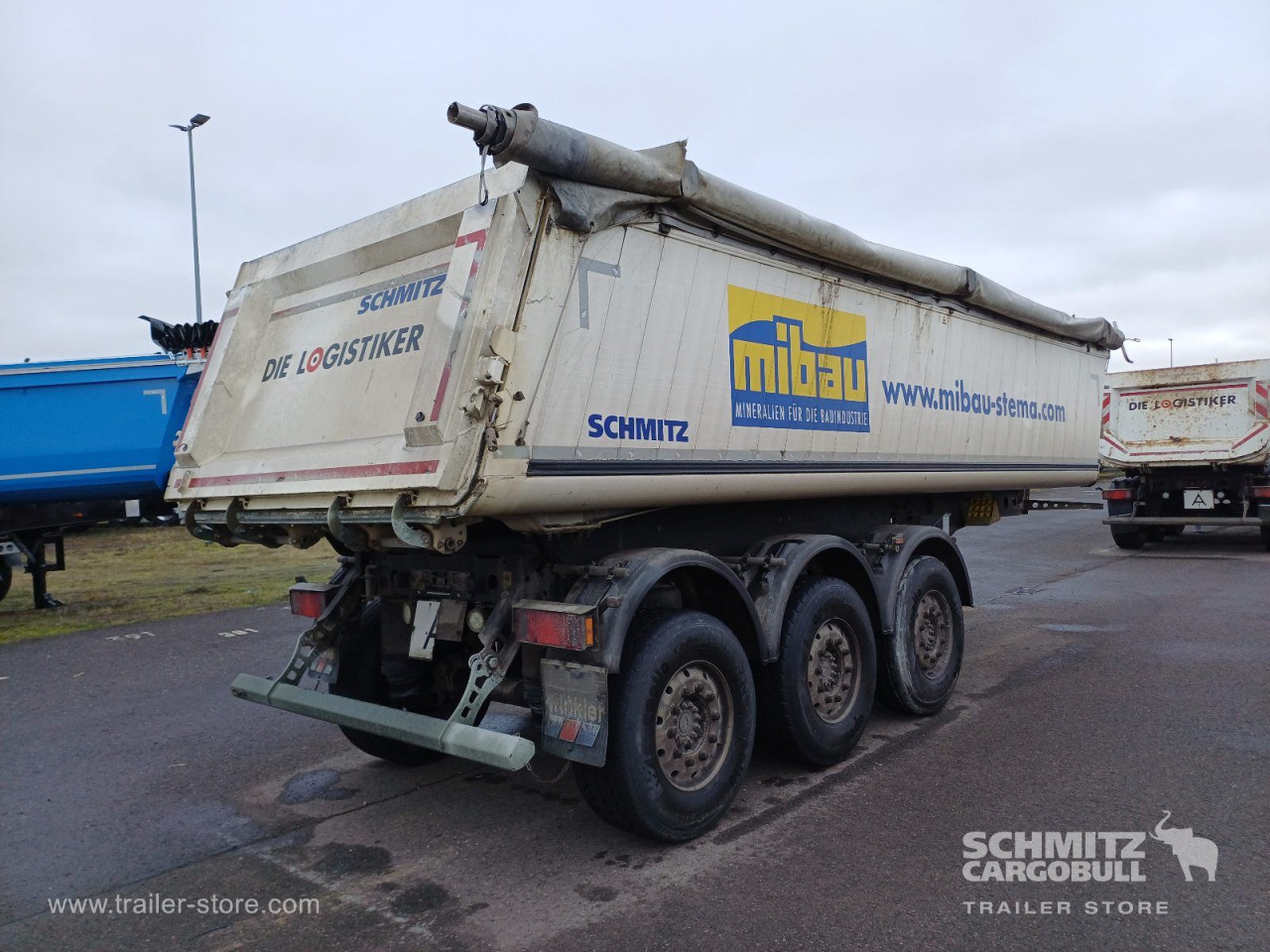 Schmitz Cargobull Kipper Alukastenmulde 24m³ 