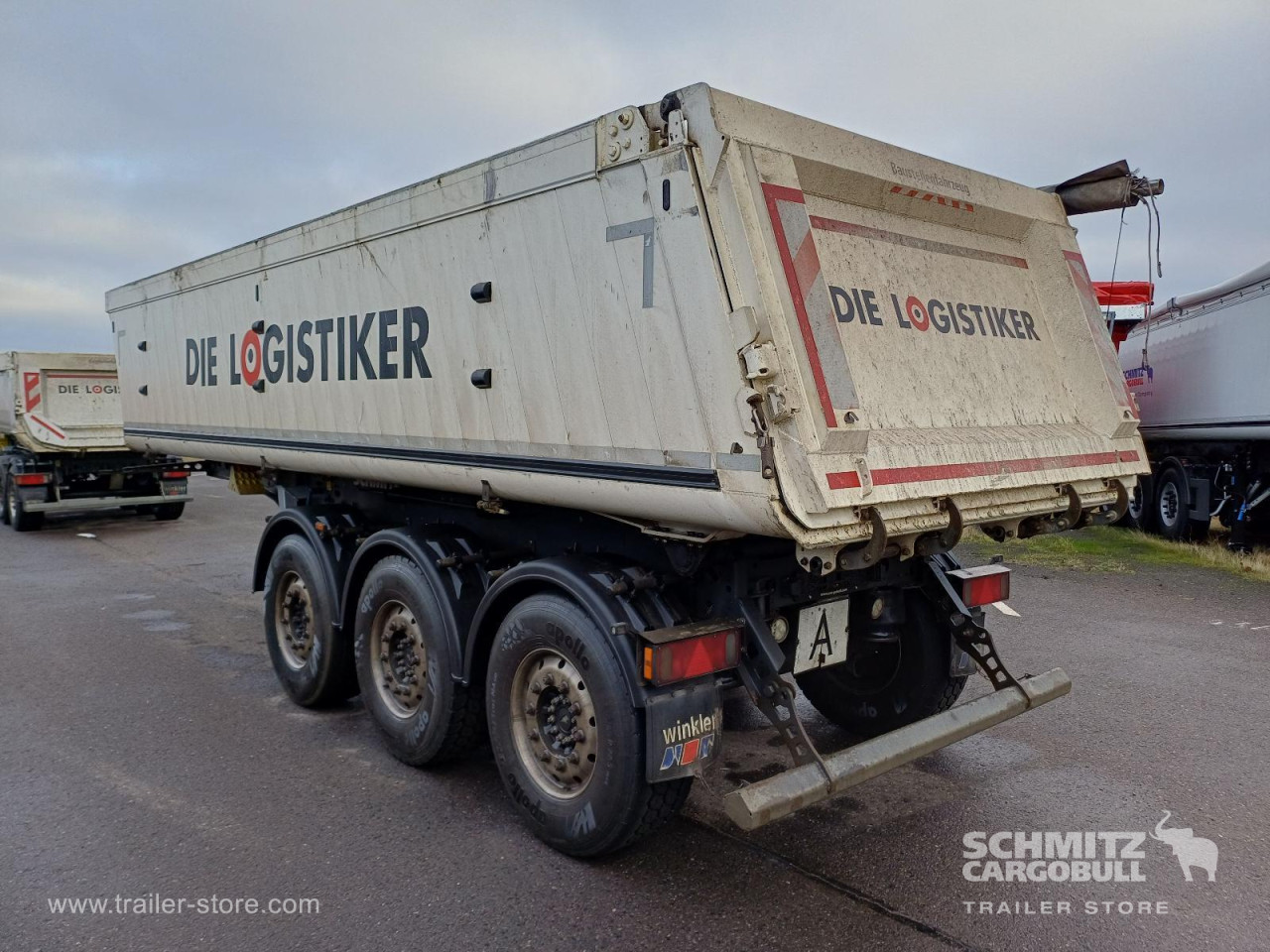 Schmitz Cargobull Kipper Alukastenmulde 24m³ 