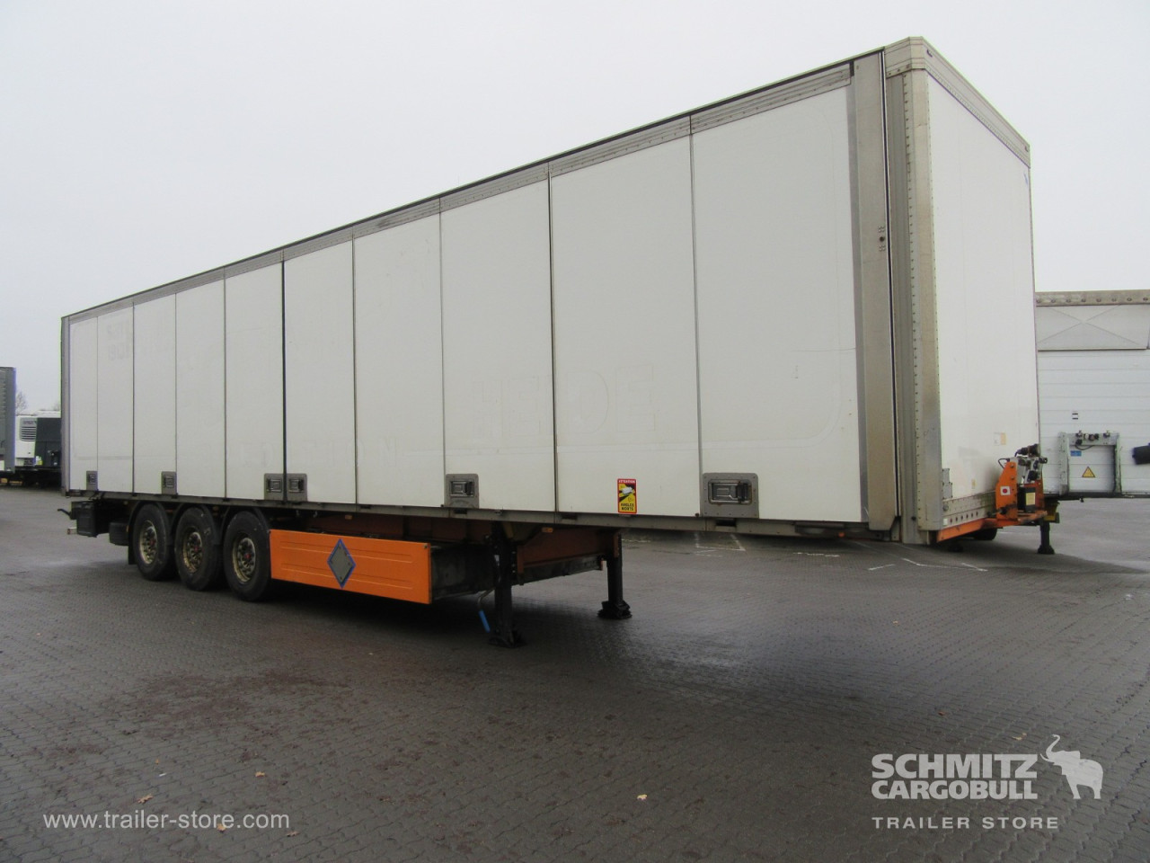 Schmitz Cargobull Trockenfrachtkoffer Faltwand Faltwandtür beidseitig 