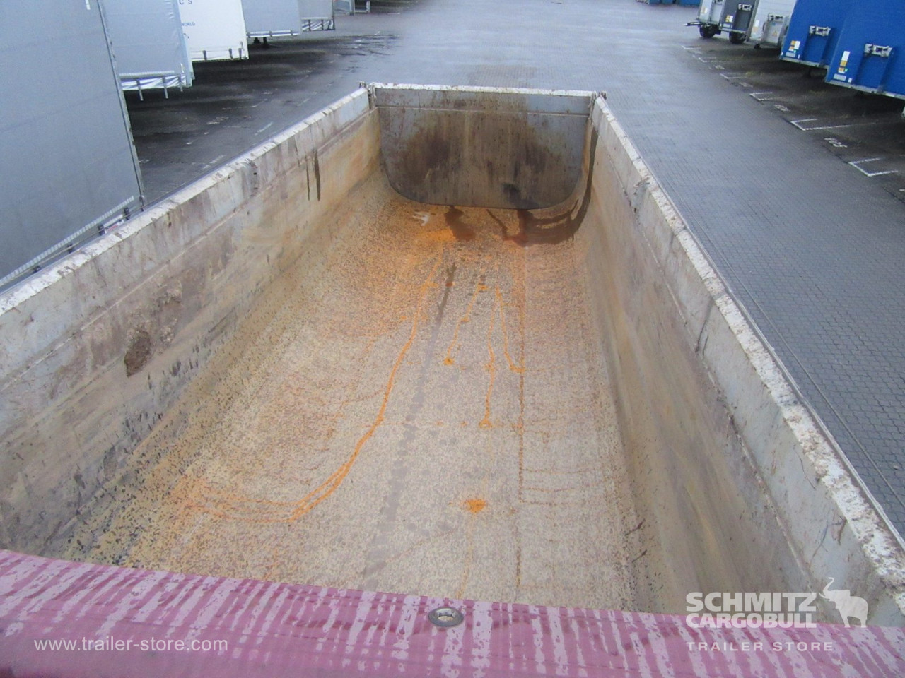 Schmitz Cargobull Kipper Stahlrundmulde 