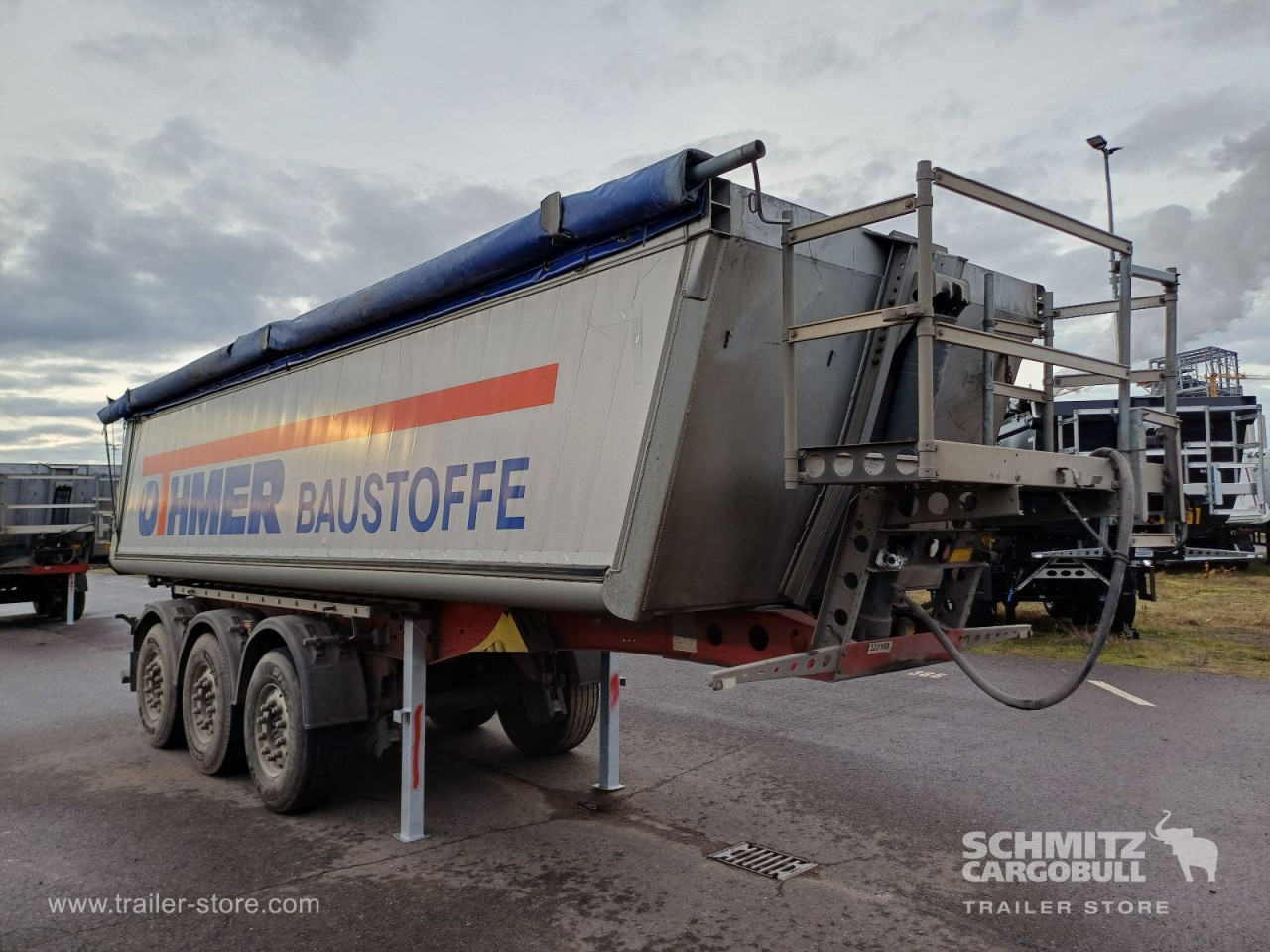 Schmitz Cargobull Kipper Alukastenmulde 27m³ 