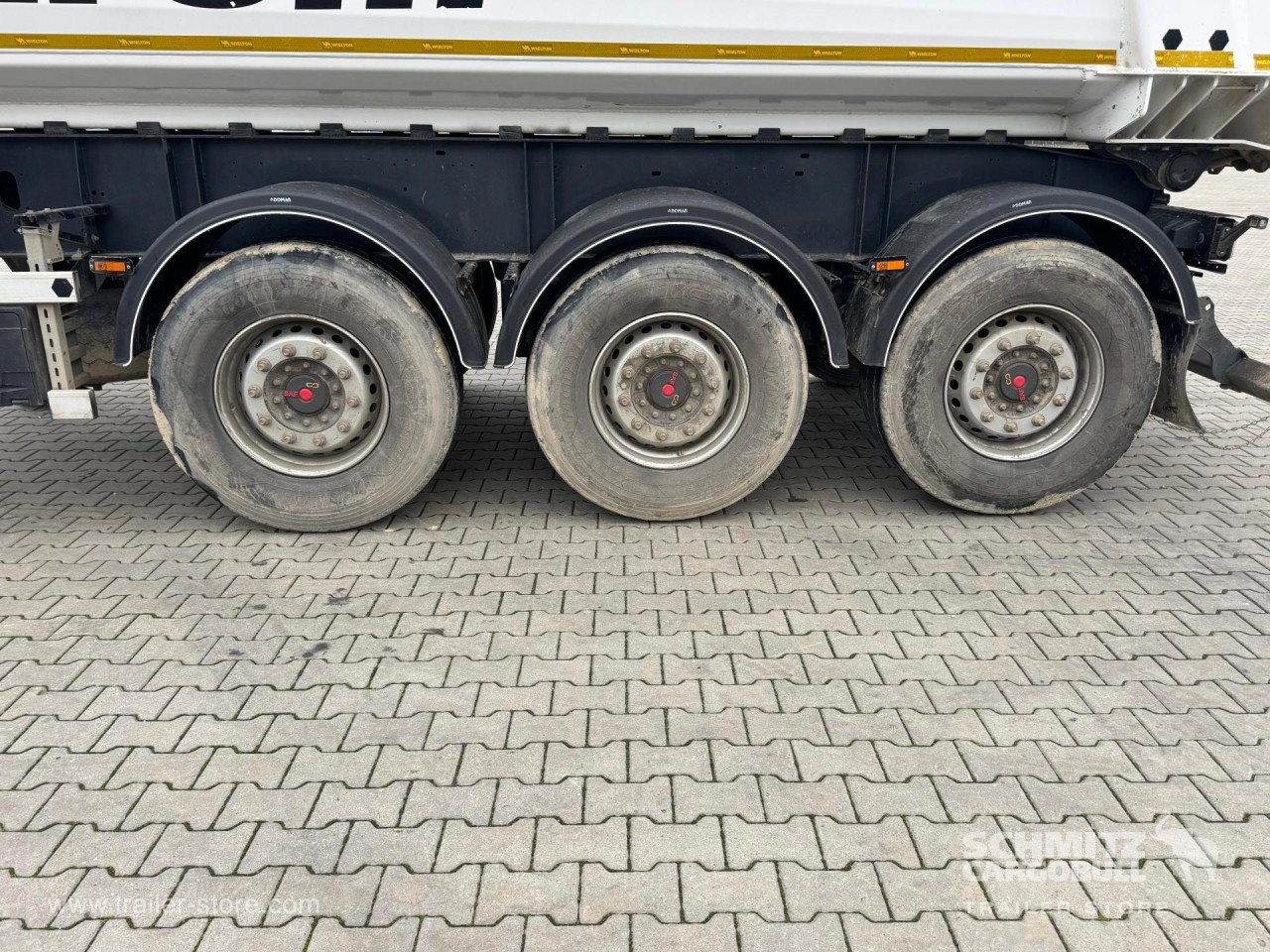 WIELTON Tipper Alu-square sided body 28m³ 