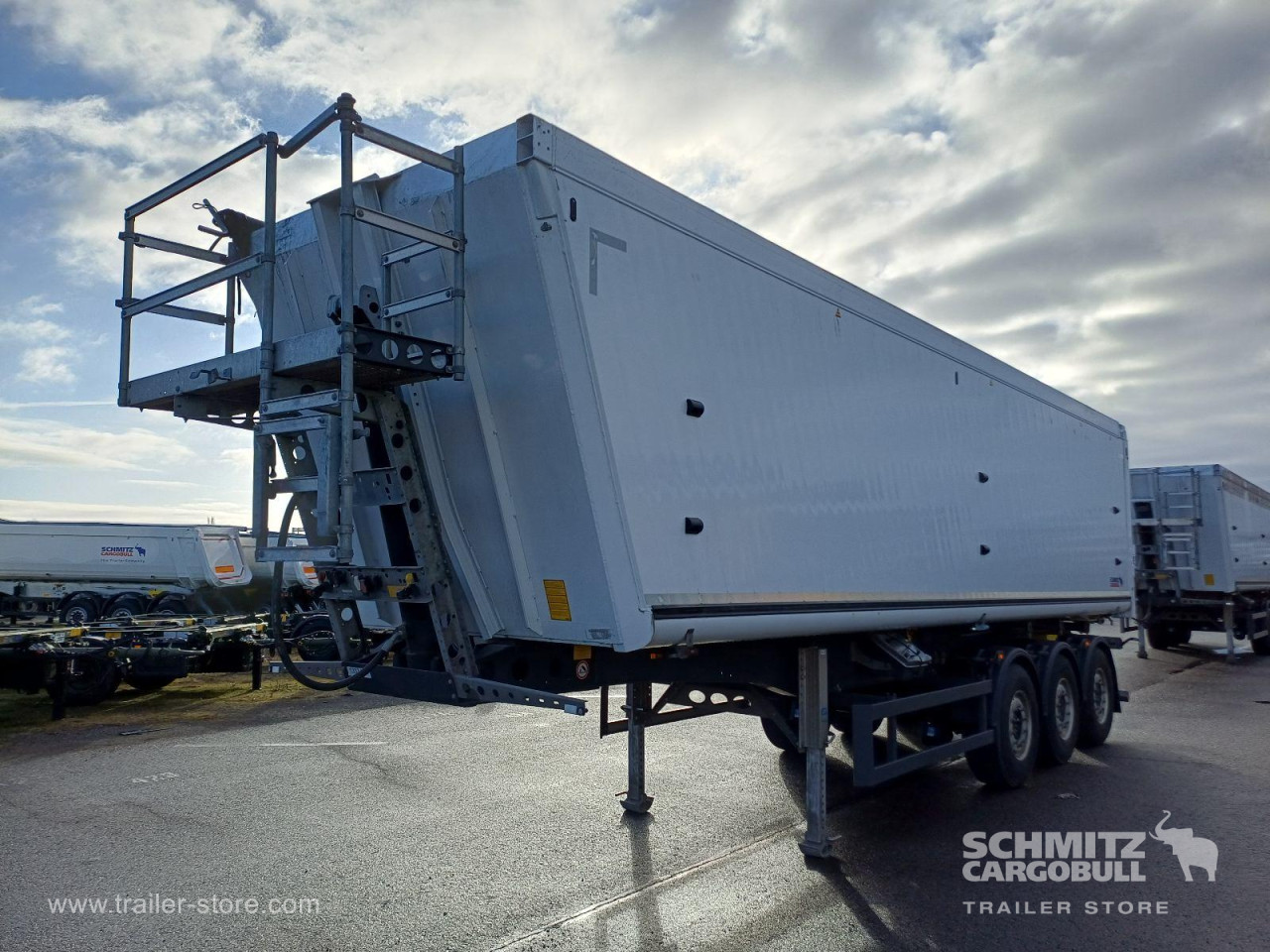 Schmitz Cargobull Kipper Alukastenmulde 52m³ 