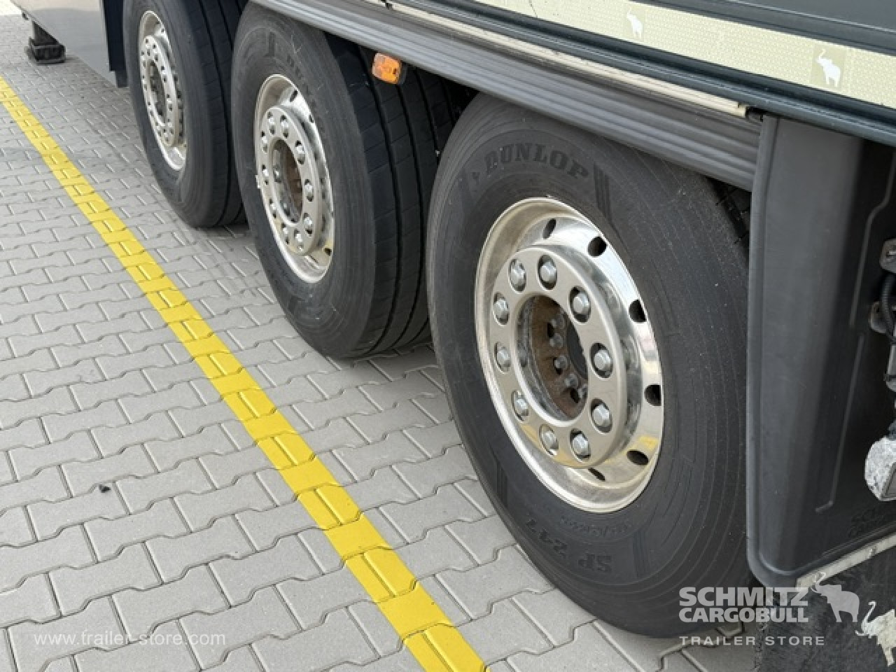 Schmitz Cargobull Oplegger Vries Standard Double deck Taillift 