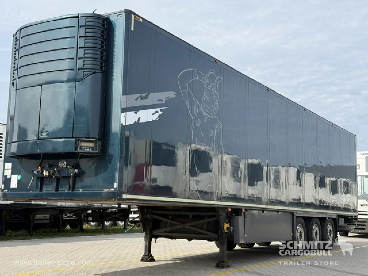 Schmitz Cargobull Oplegger Vries Standard Double deck Taillift 