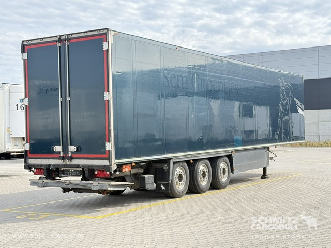 Schmitz Cargobull Oplegger Vries Standard Double deck Taillift 