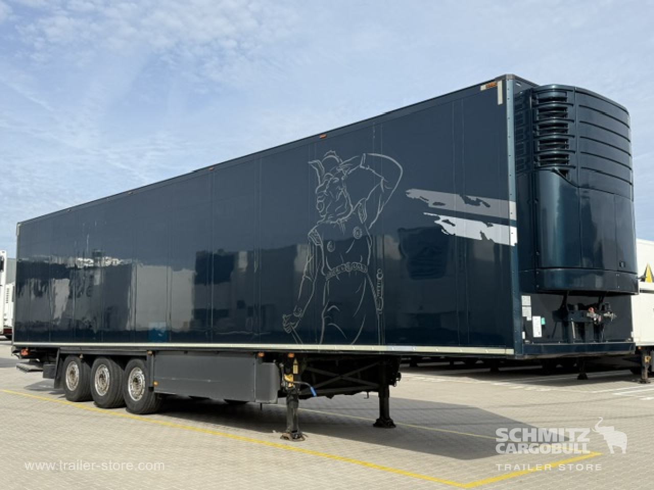 Schmitz Cargobull Oplegger Vries Standard Double deck Taillift 