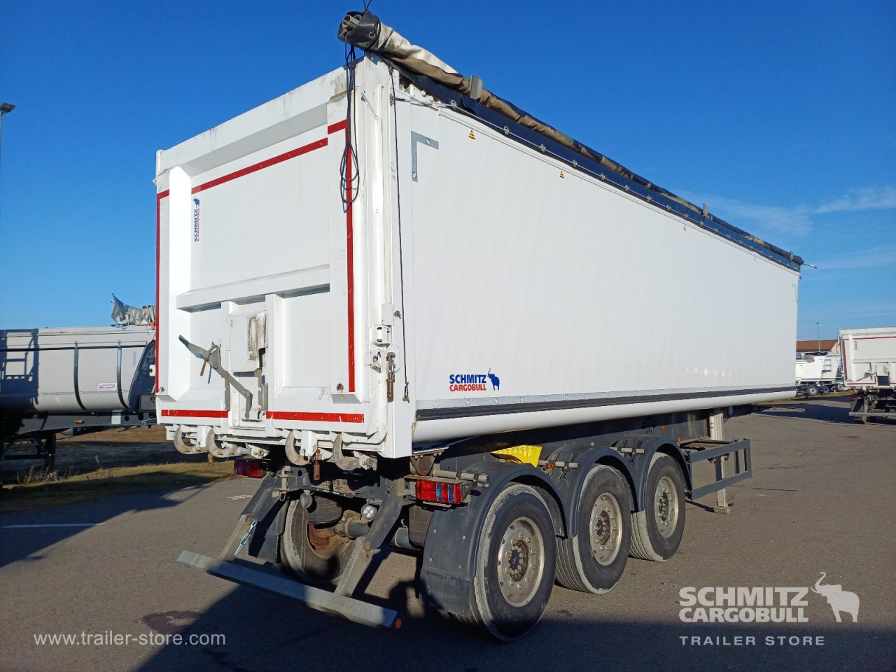 Schmitz Cargobull Kipper Alukastenmulde 52m³ 