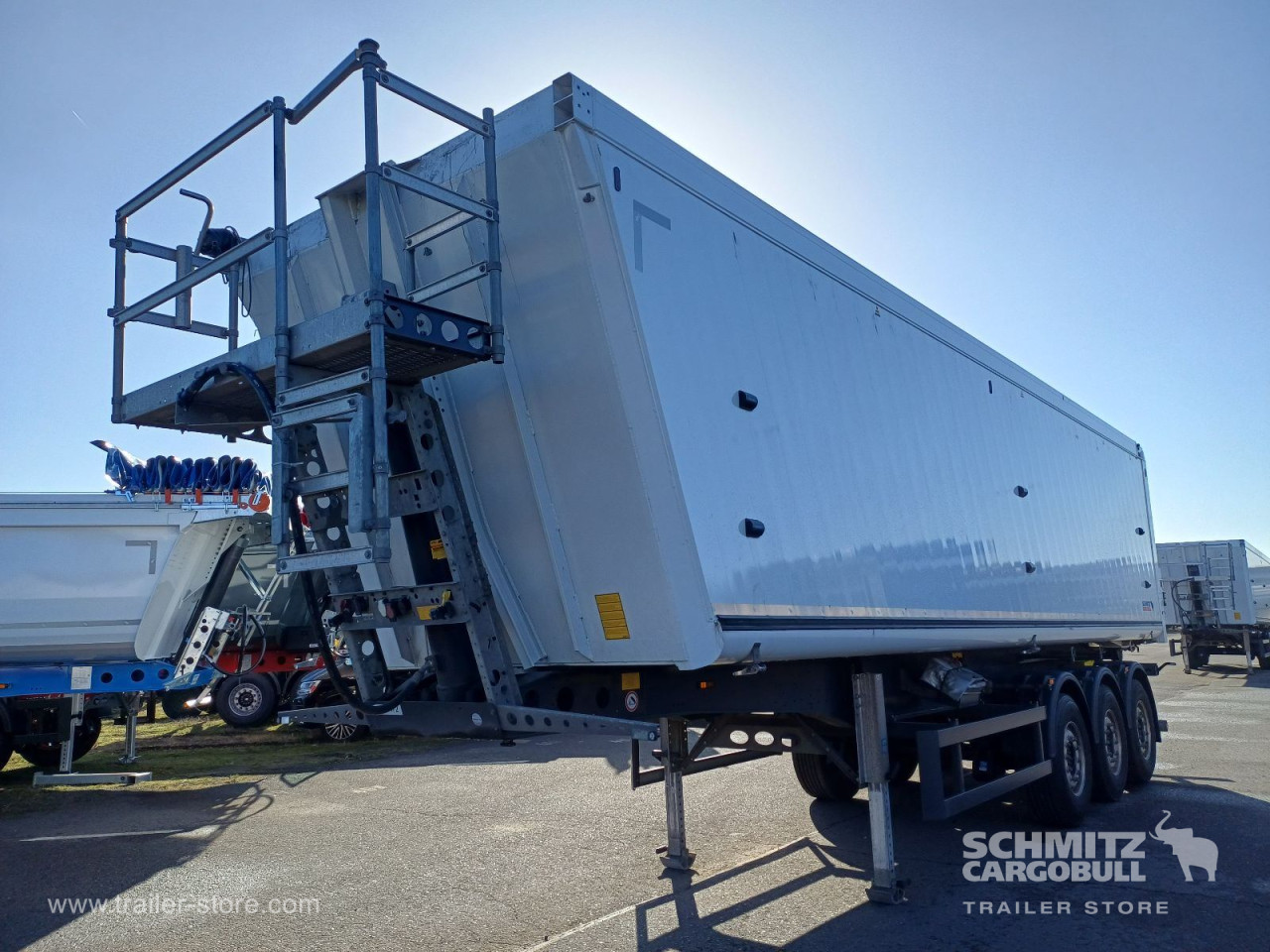 Schmitz Cargobull Kipper Alukastenmulde 52m³ 