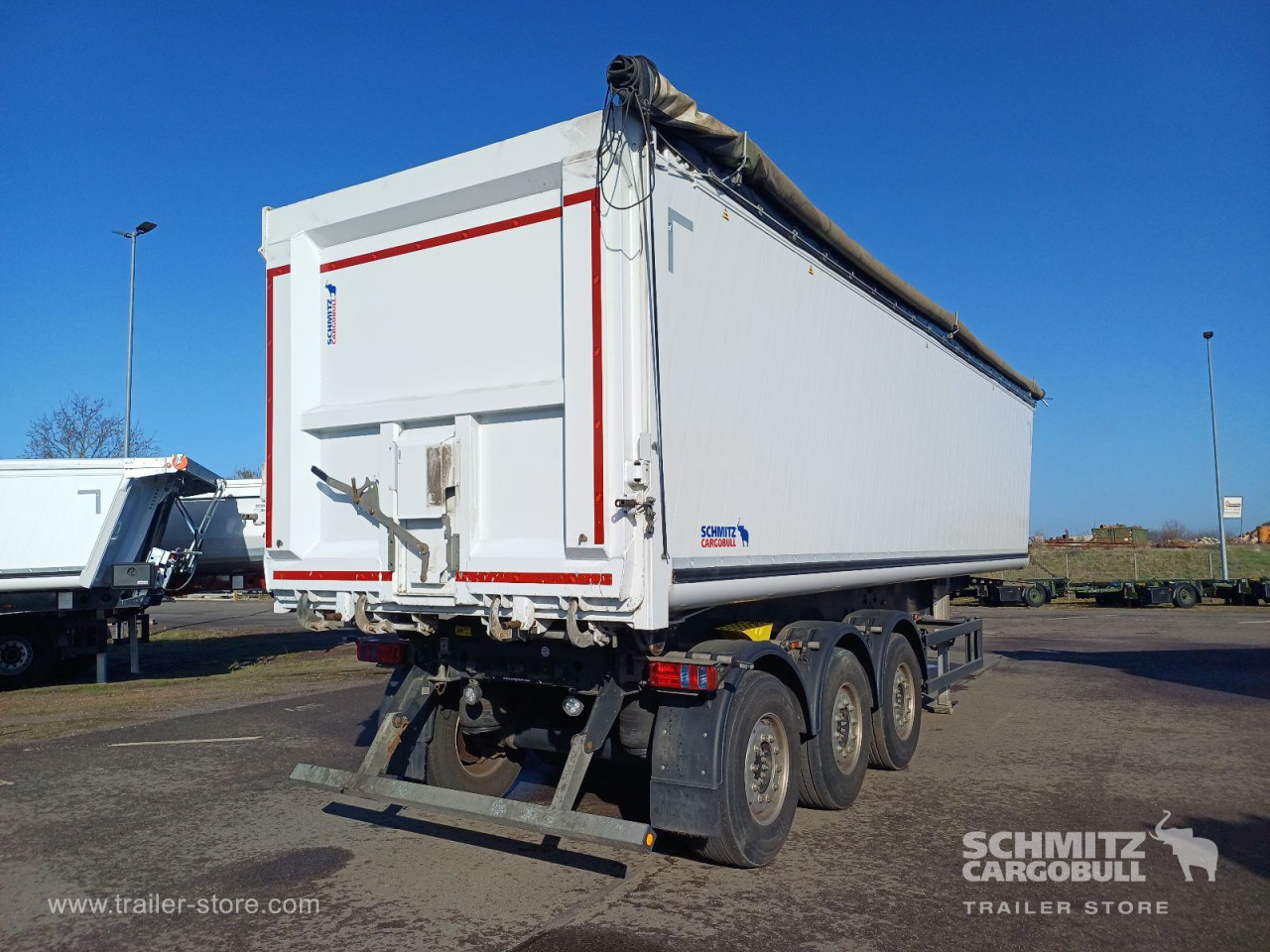 Schmitz Cargobull Kipper Alukastenmulde 52m³ 