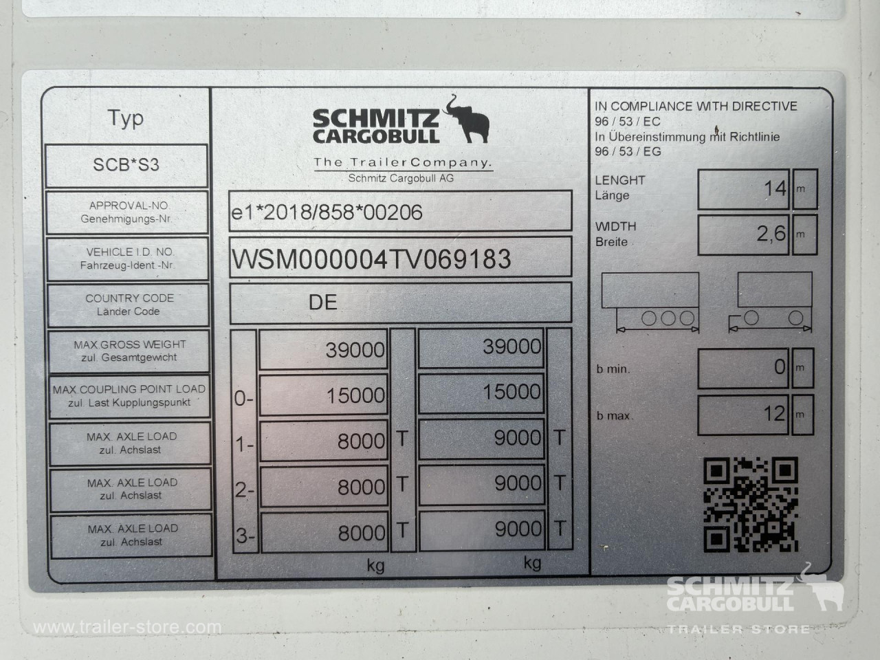 Schmitz Cargobull Tiefkühler Multitemp Trennwand 