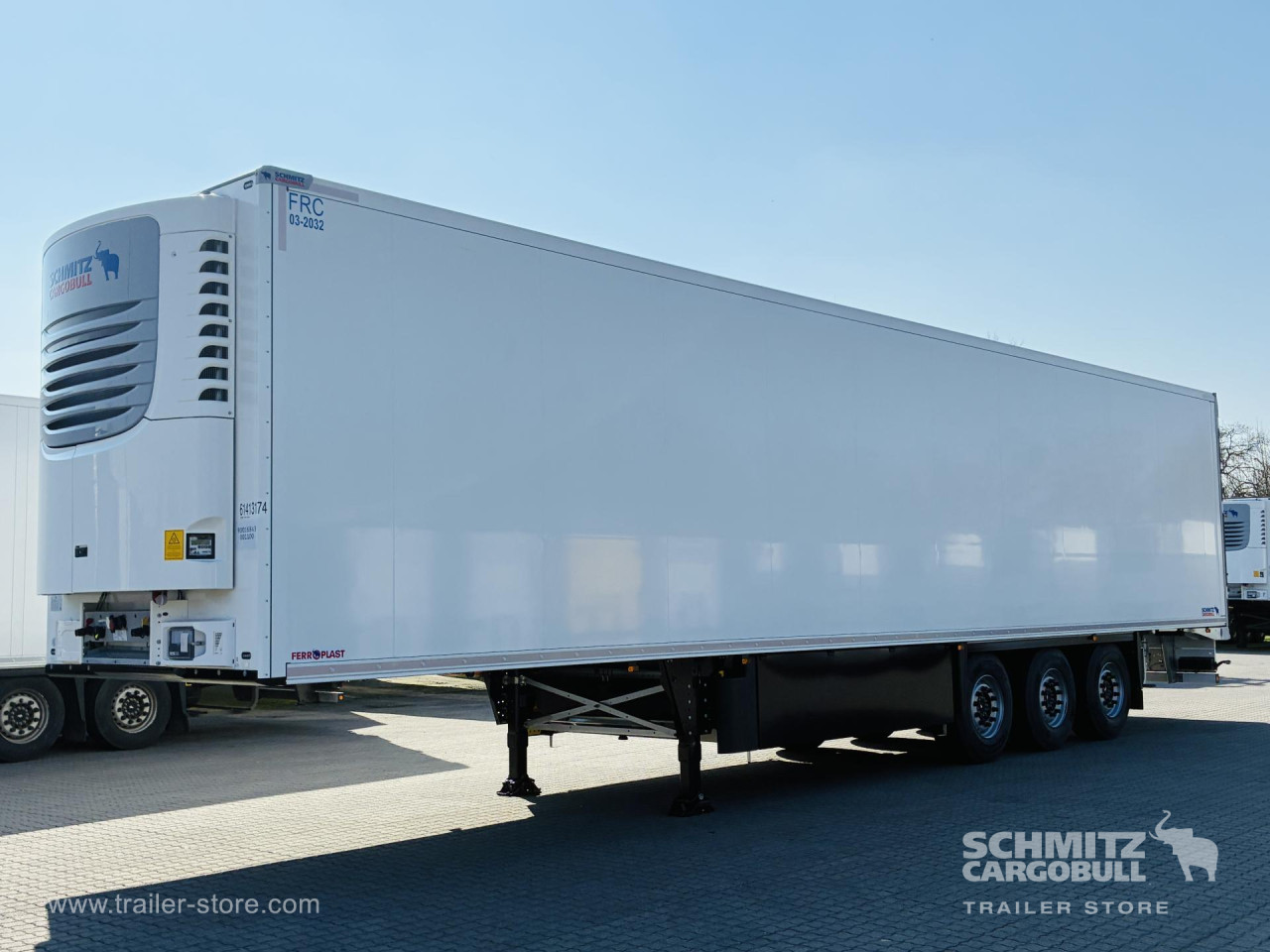 Schmitz Cargobull Tiefkühler Standard Doppelstock Trennwand 