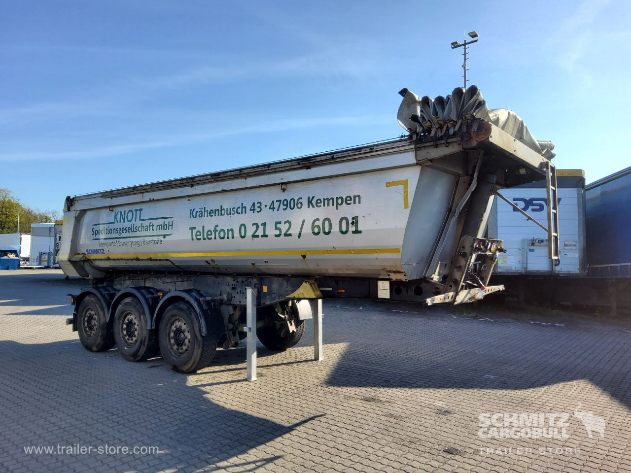Schmitz Cargobull Kipper Stahlrundmulde 25m³ 