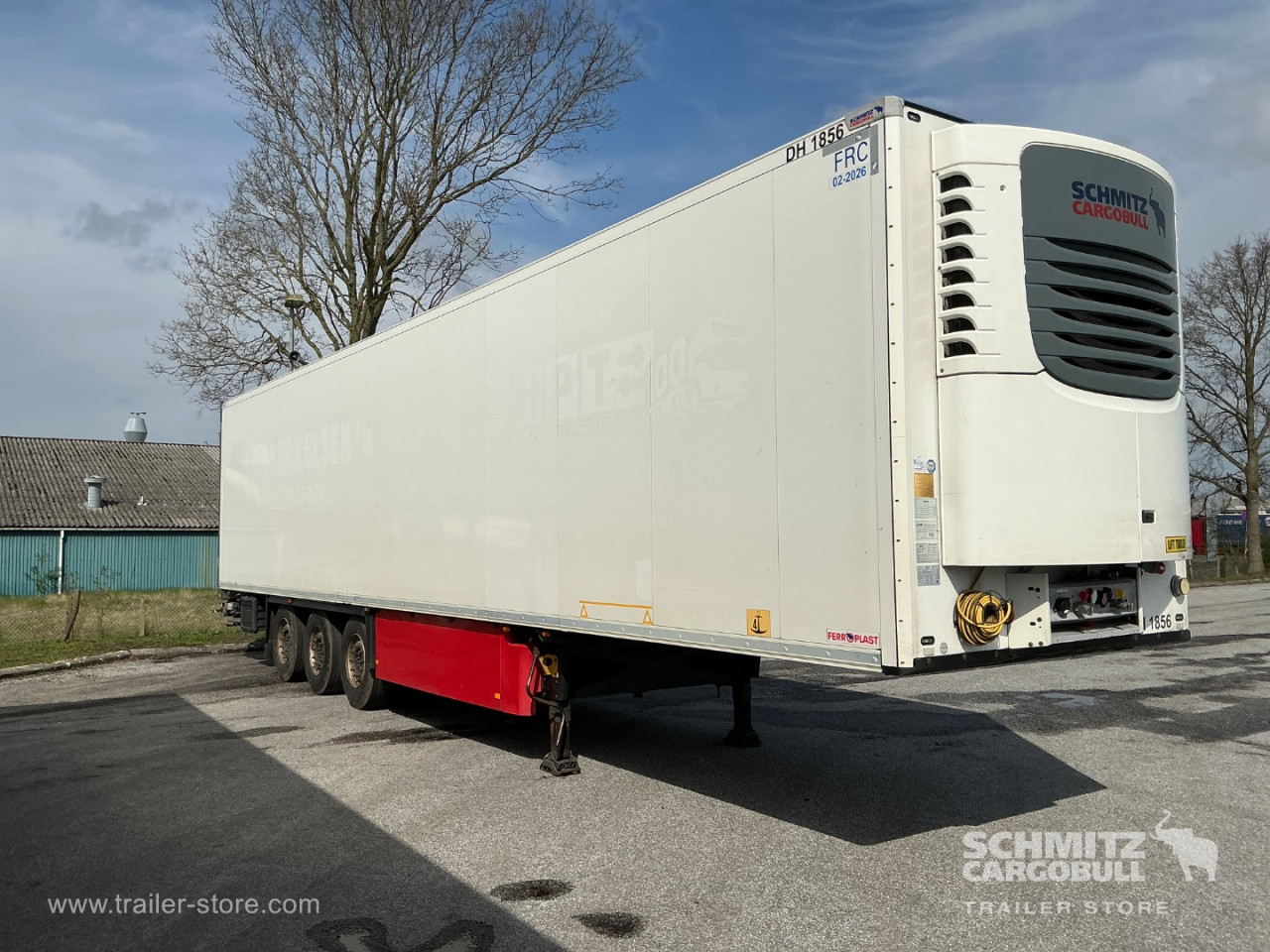 Schmitz Cargobull Auflieger Tiefkühlkoffer Multitemp Double deck Taillift 