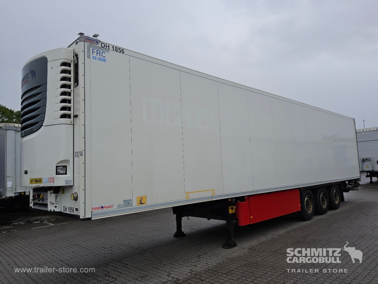 Schmitz Cargobull Tiefkühler Multitemp Doppelstock Ladebordwand 