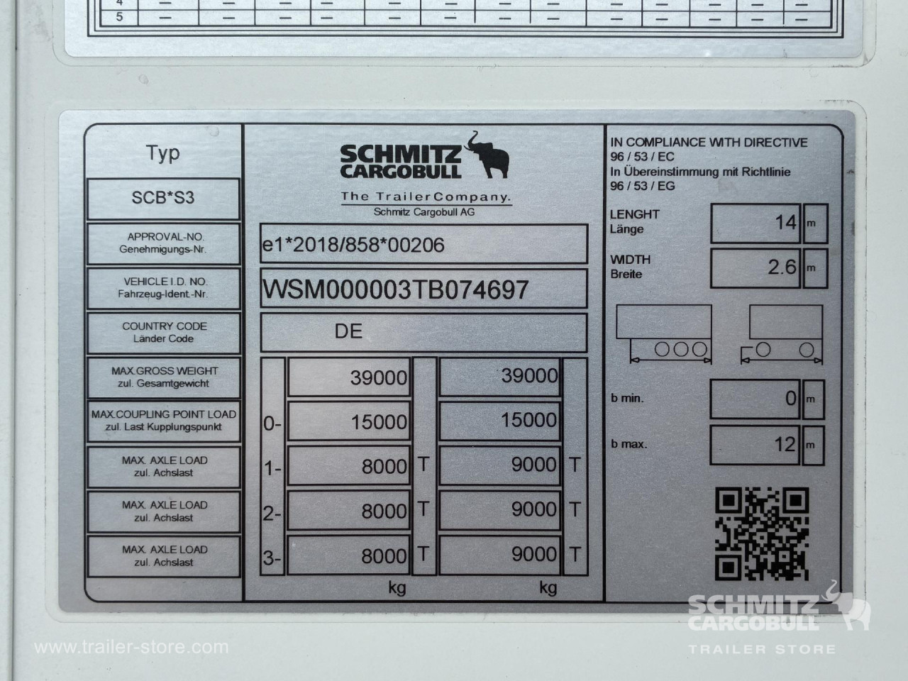 Schmitz Cargobull Tiefkühler Standard 