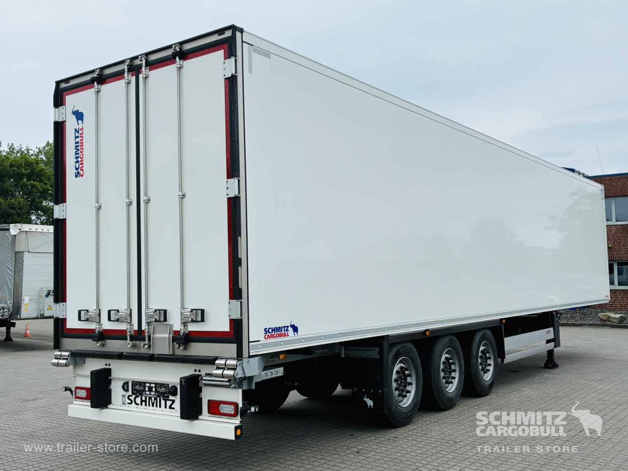 Schmitz Cargobull Tiefkühler Multitemp Doppelstock Trennwand 
