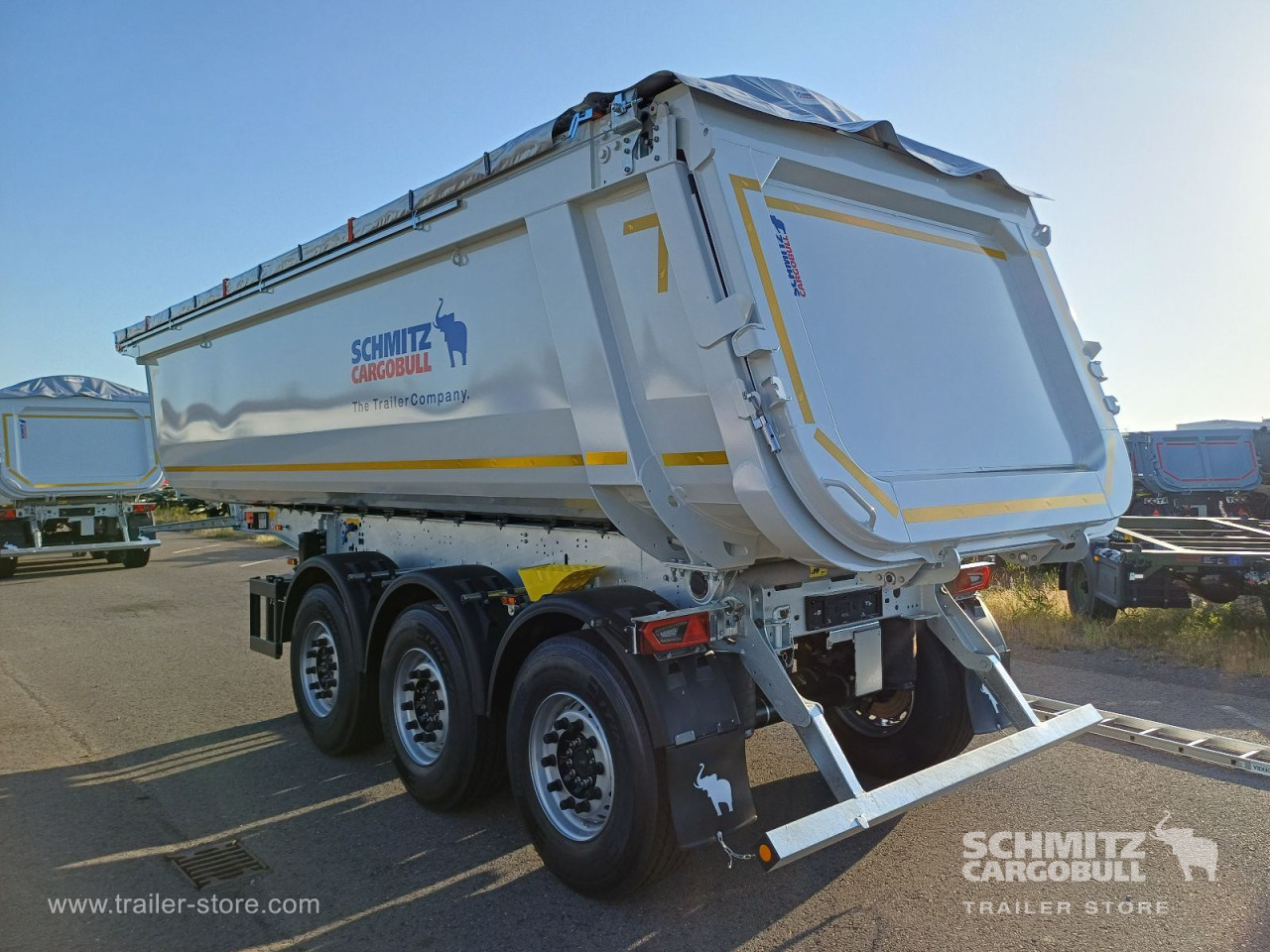 Schmitz Cargobull Kipper Stahlrundmulde 28m³ 