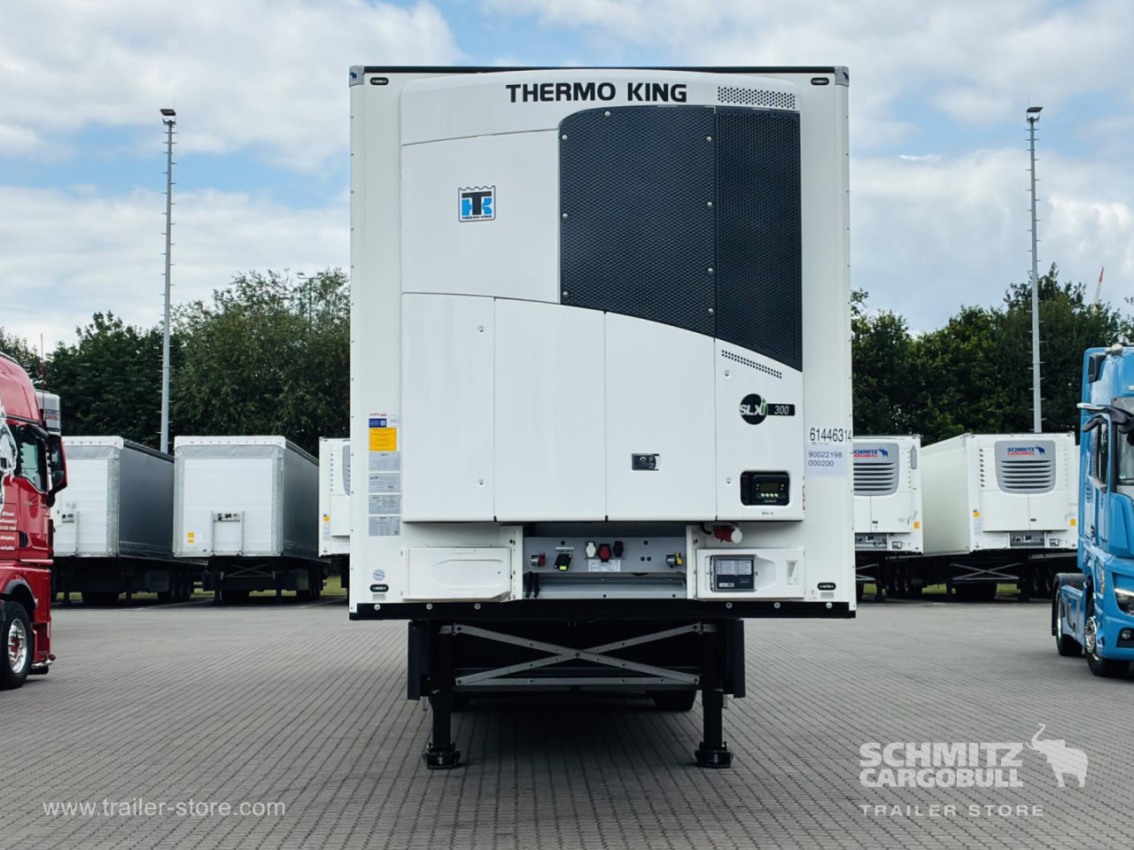 Schmitz Cargobull Tiefkühler Standard Doppelstock Trennwand 
