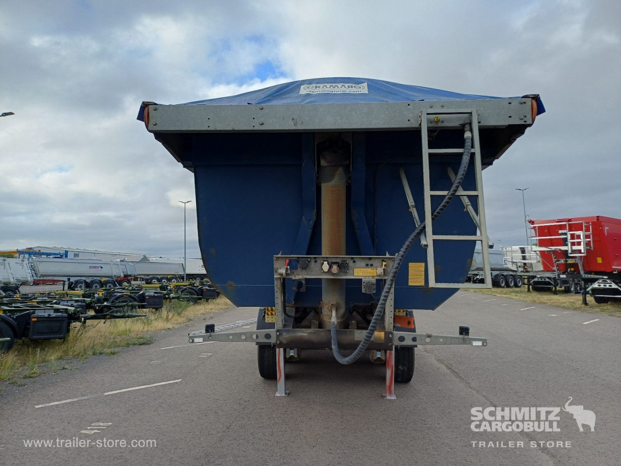Schmitz Cargobull Kipper Stahlrundmulde 24m³ 