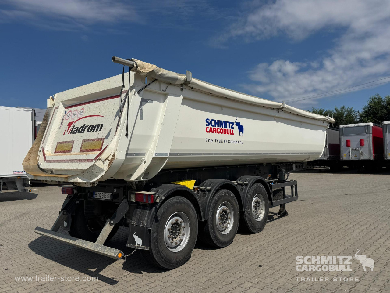 Schmitz Cargobull Bena basculabila semirotunda din 28m³ 